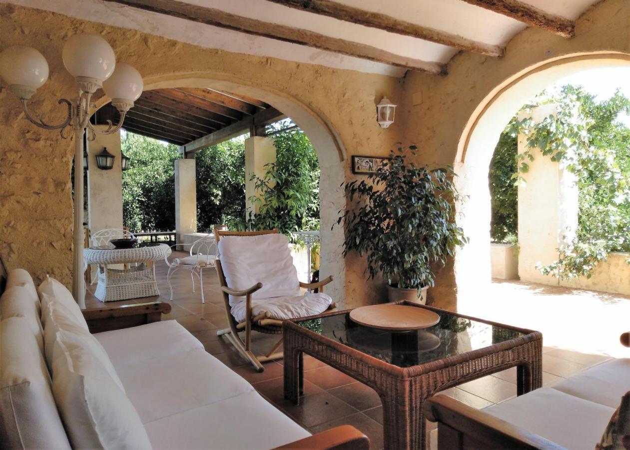 Casa Rural Con Encanto, 4 Hab Con 4 Banos Completos En Suite, Piscina Y Campo Privado Pedreguer Bagian luar foto