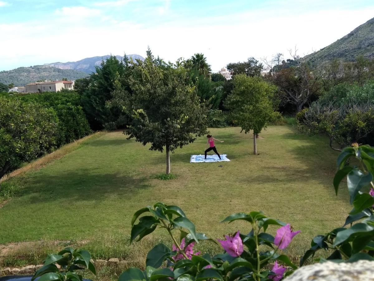 Casa Rural Con Encanto, 4 Hab Con 4 Banos Completos En Suite, Piscina Y Campo Privado Pedreguer Bagian luar foto