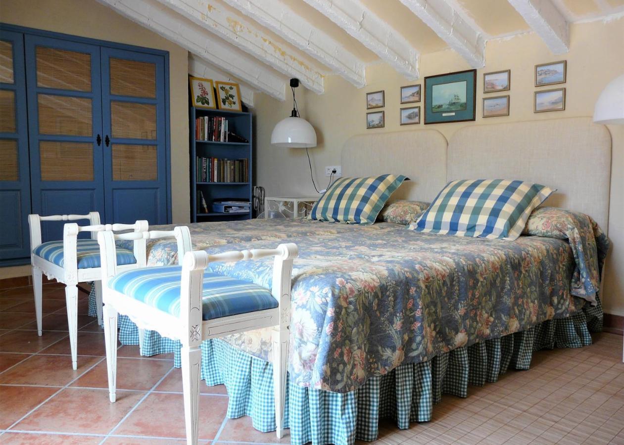 Casa Rural Con Encanto, 4 Hab Con 4 Banos Completos En Suite, Piscina Y Campo Privado Pedreguer Bagian luar foto