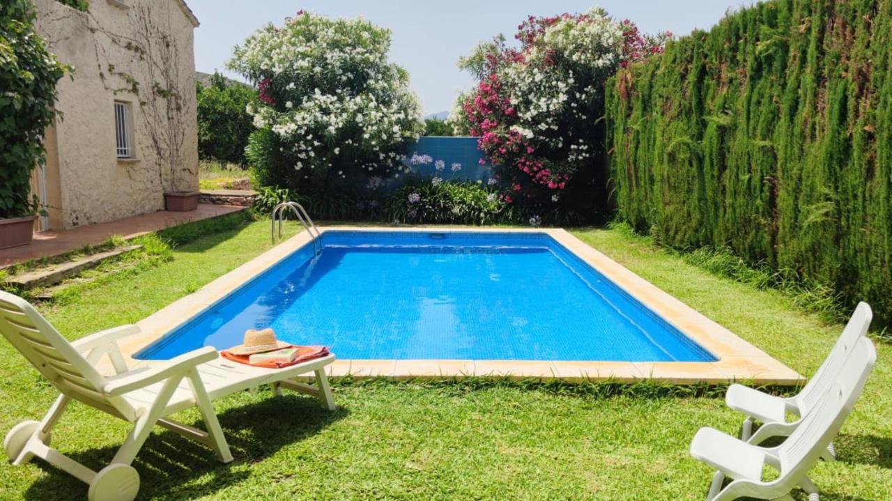 Casa Rural Con Encanto, 4 Hab Con 4 Banos Completos En Suite, Piscina Y Campo Privado Pedreguer Bagian luar foto