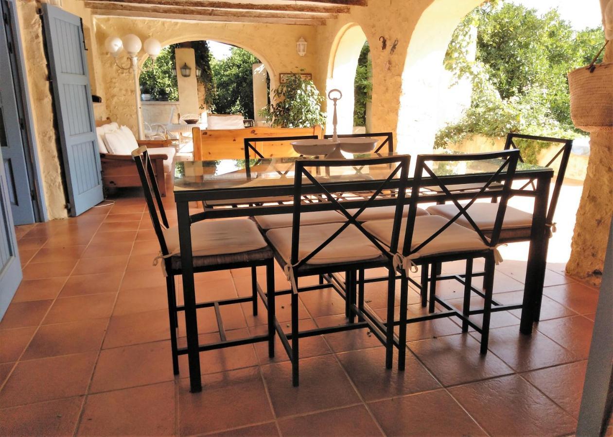 Casa Rural Con Encanto, 4 Hab Con 4 Banos Completos En Suite, Piscina Y Campo Privado Pedreguer Bagian luar foto